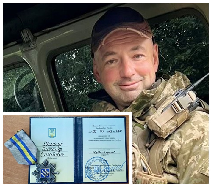 Харьковский судья-снайпер Мамалуй получил «Серебряный крест» от Главкома ВСУ