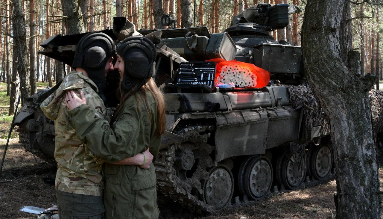 Признание танкиста 92 ОМБр любимой в день ее рождения 3