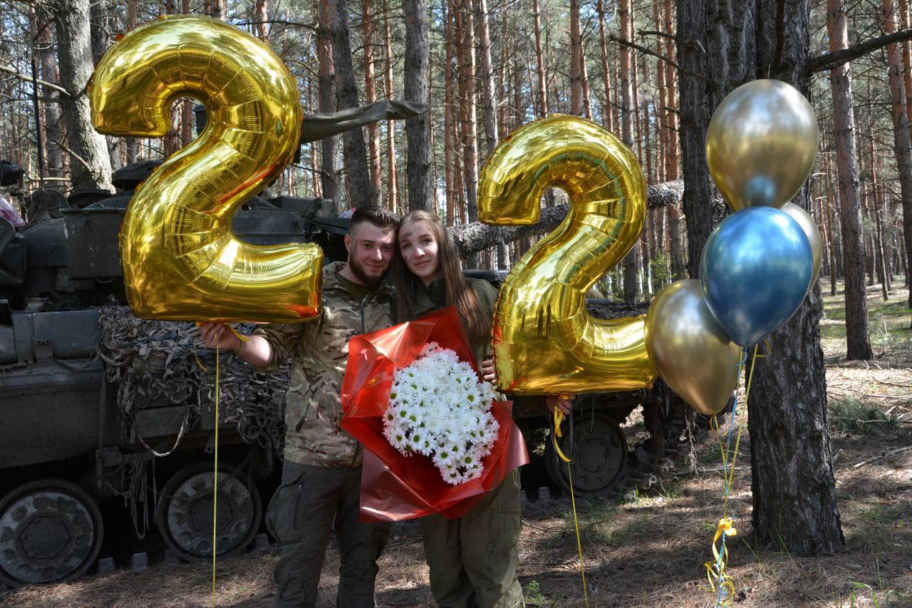 Признание танкиста 92 ОМБр любимой в день ее рождения