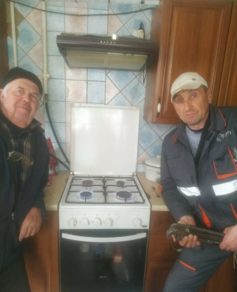 В деоккупированное село на Харьковщине вернули газ