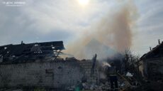 На Харківщині через обстріли горів будинок, пошкоджено ЛЕП, магазин та зупинку