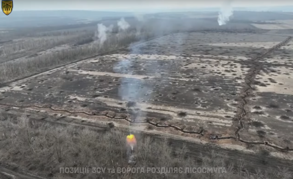 Харківська ОМБр показала, як нищать ворога в районі Бахмута (відео)