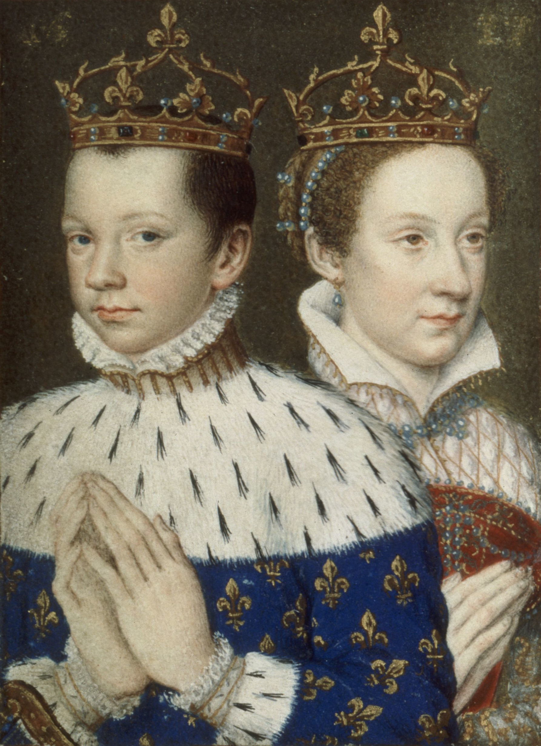 Марія Стюарт та Франциск - королівська пара Франції