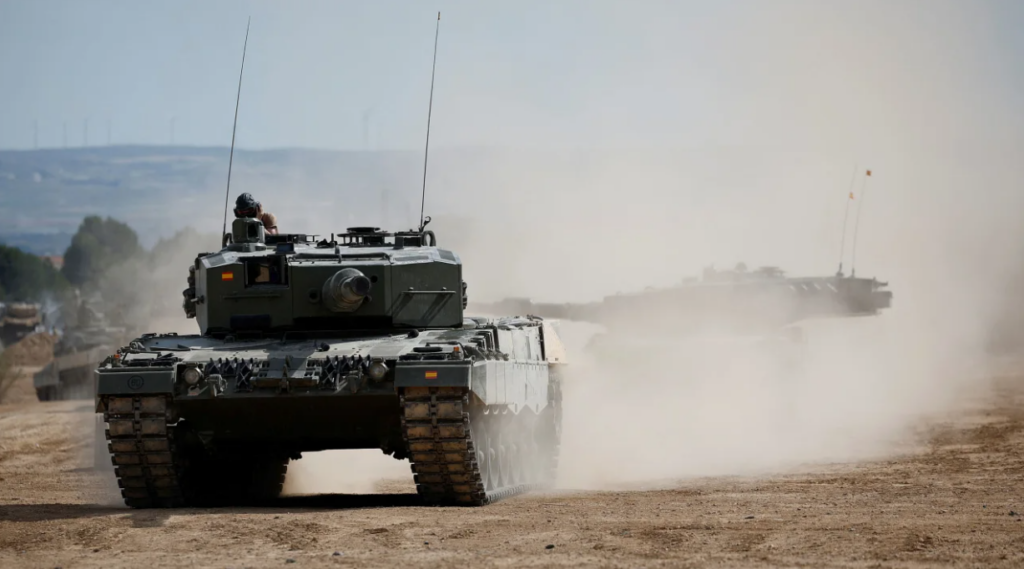 Відомо, коли в Україну прибудуть іспанські танки Leopard 2