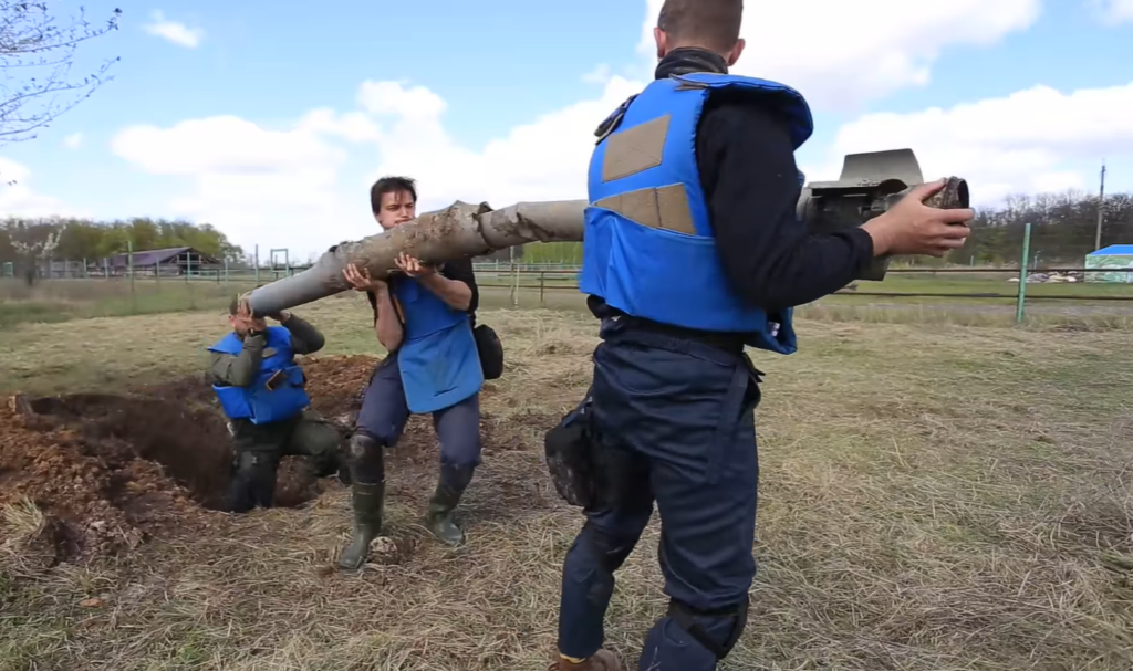 В екопарку заявили, що розмінування першої локації майже завершено (відео)