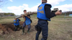 В екопарку заявили, що розмінування першої локації майже завершено (відео)