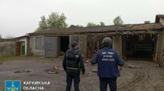 Обстріл Куп’янська: згорів гараж лікарні та пошкоджені машини швидкої допомоги