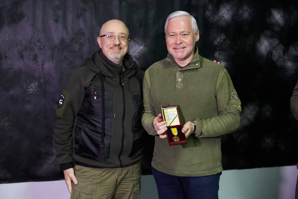 За патріотизм та активну позицію: Терехов отримав медаль від Міноборони (фото)