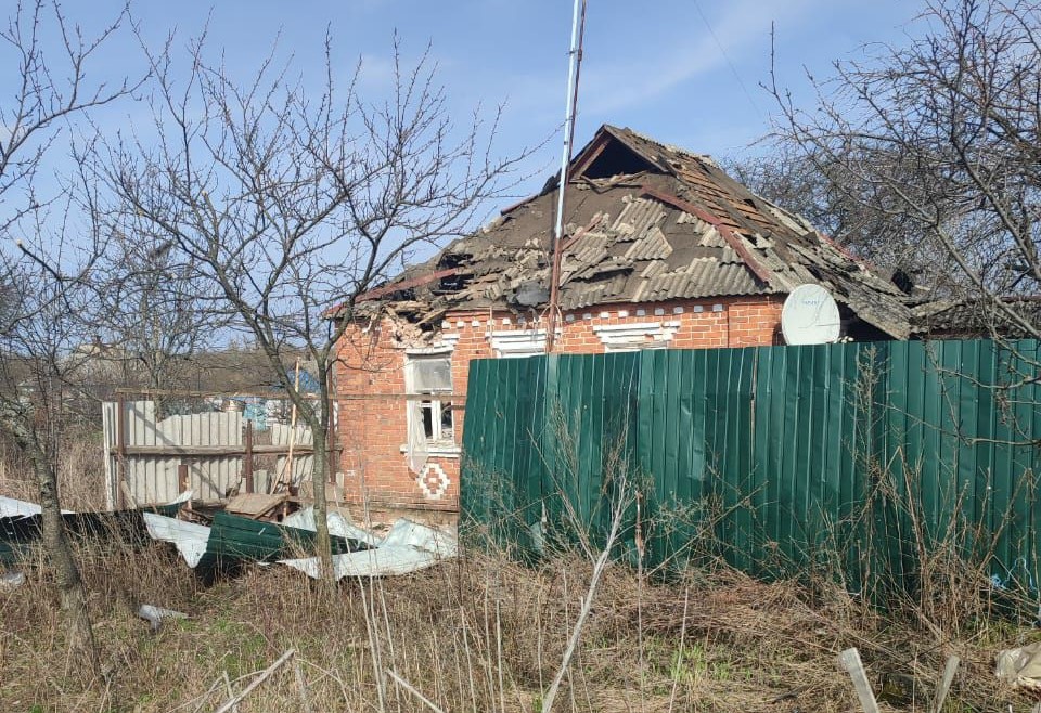 В приграничном селе на Харьковщине сегодня насчитали 13 «прилетов» (фото)