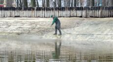 В харьковском Центральном парке занялись озером: красоту обещают в июне (фото)