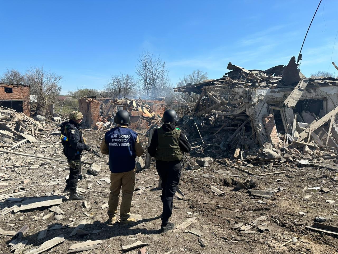 Поліція показала наслідки обстрілів Харківщини (фото)