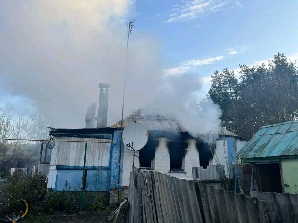 В Харьковской области на Пасху мужчина и женщина сгорели в собственном доме