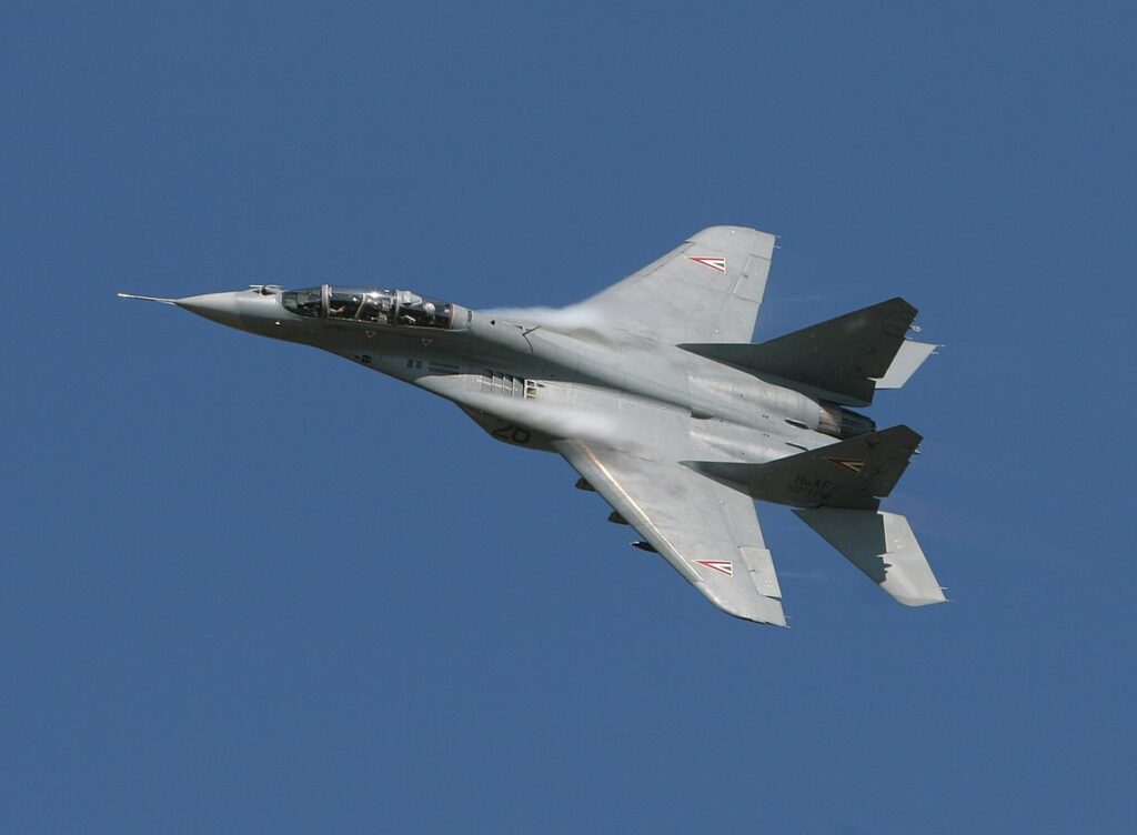 Десять винищувачів МіГ-29 передала Україні Польща