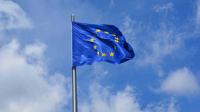 ЄС – прапор Європейського союзу