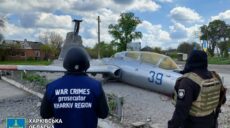 У Вовчанську через обстріл знищено літак-пам’ятник – прокуратура (фото)