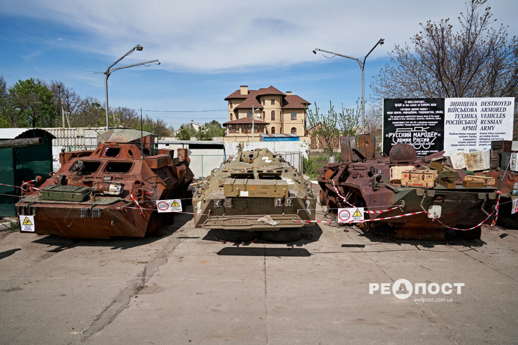 Де побачити спалену техніку РФ: у Харкові відкрили одразу дві виставки (фото)