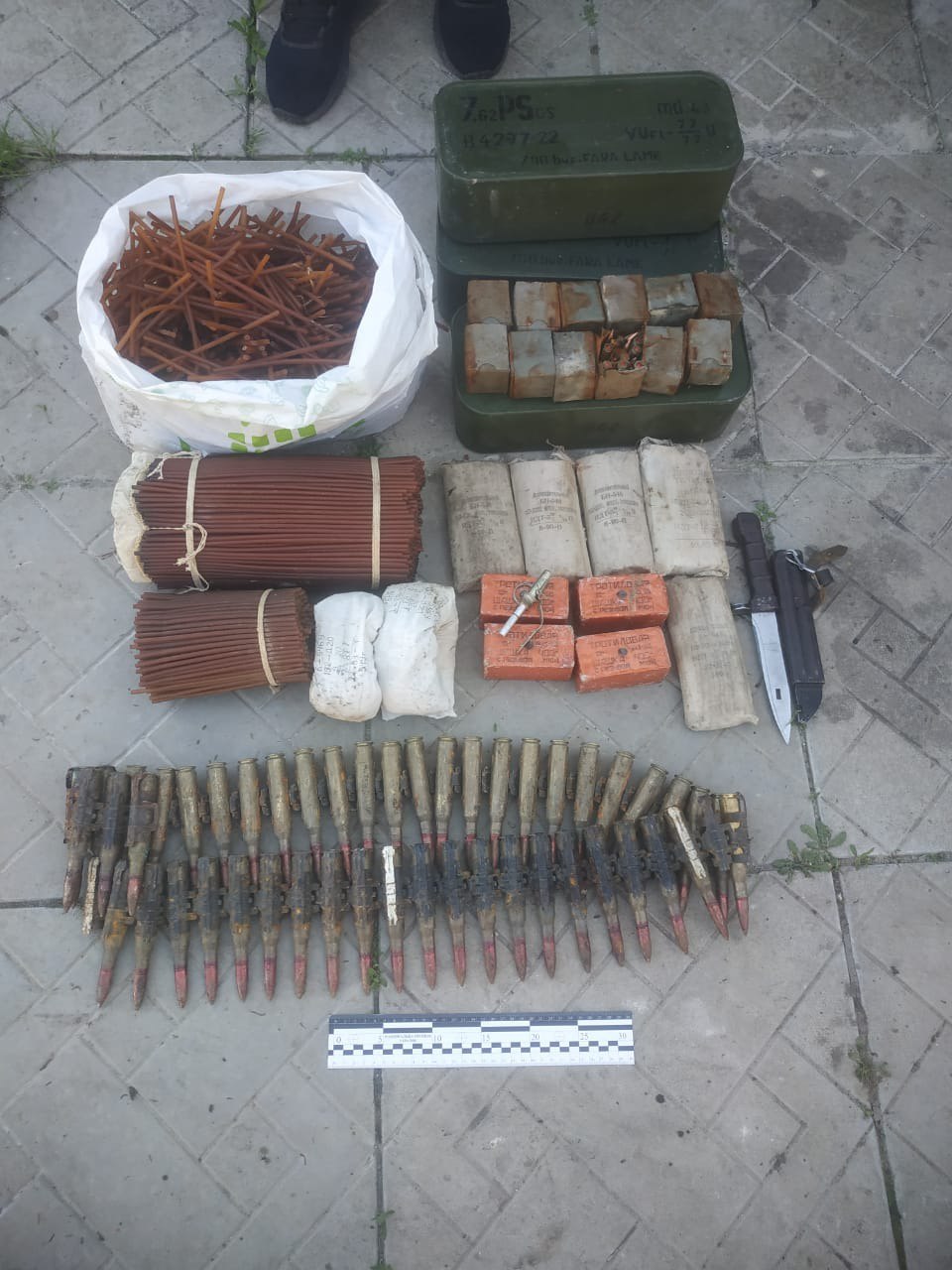 Гранаты и патроны: у жителя Харьковщины нашли широкий ассортимент боеприпасов