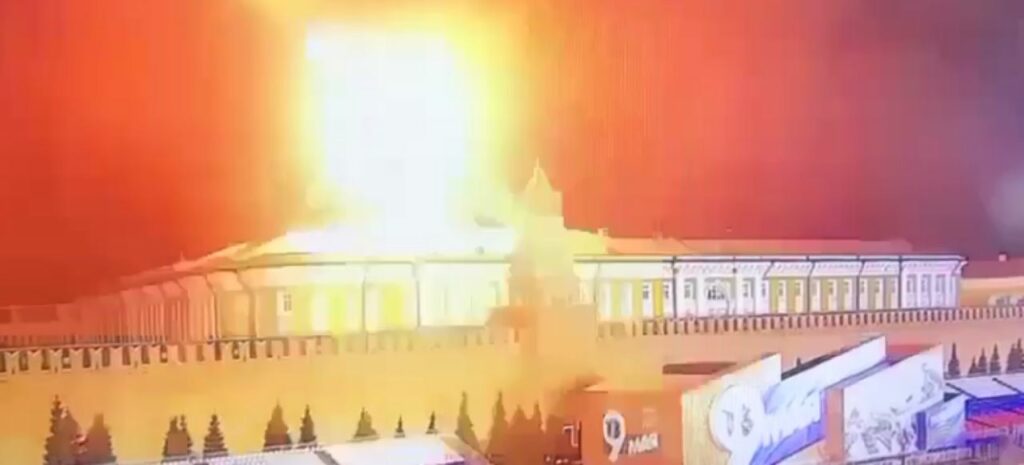 Беспилотники над Кремлем: CNN проанализировала видео, Укрпочта выпустит марку