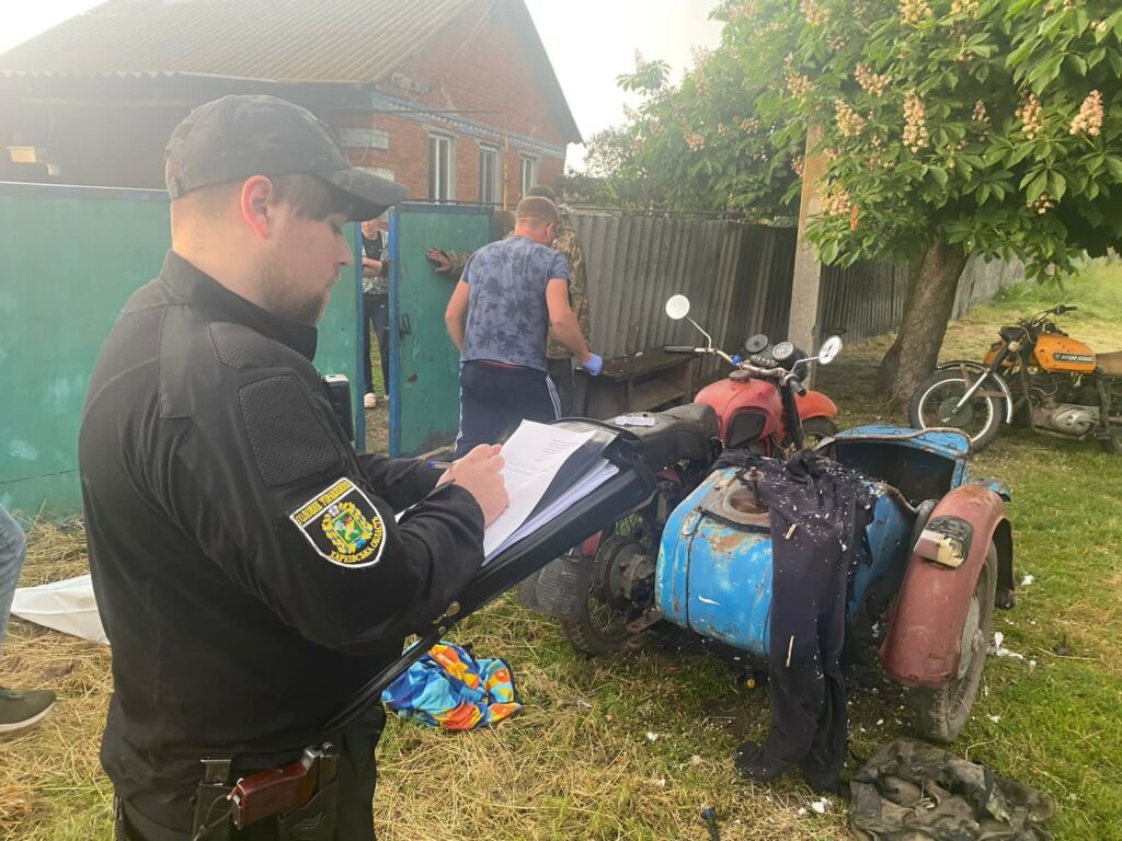 Віз боєприпас у мотоциклі: поліція повідомила подробиці НП на Харківщині