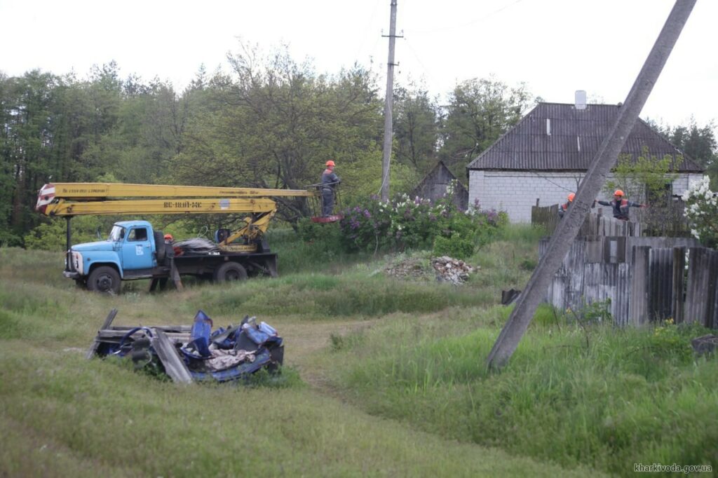 Електропідстанції відремонтували у селах Студенок і Яремівка на Харківщині