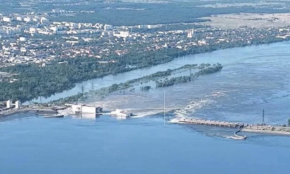 Пік розливу Каховського моря – завтра вранці, затопить до 70 населених пунктів