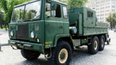 Харківський Kraken отримав вантажівку, що належала шведським військовим (фото)