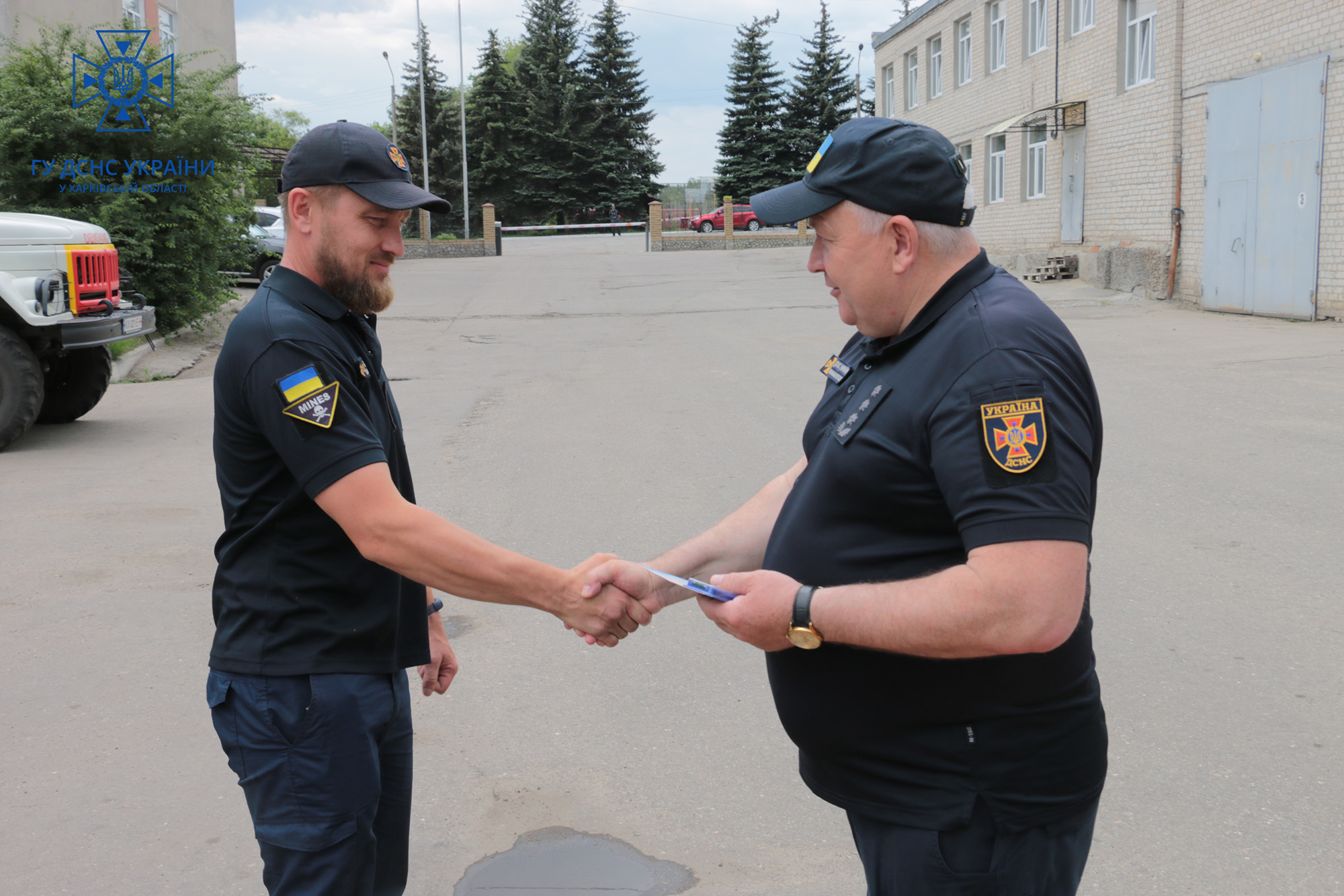 Нагородження рятувальників у Харкові 2