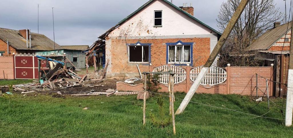 РФ обстріляла прикордонне село на Харківщині, де не залишилося мешканців