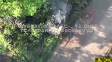 На Харківщині знищили танк РФ, його екіпаж “наздогнала справедливість” (відео)