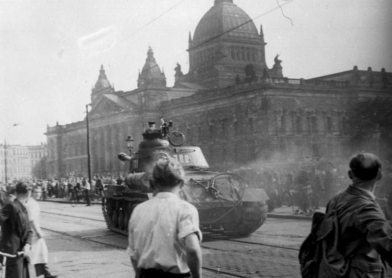  Советские танки в Германии в 1953 году