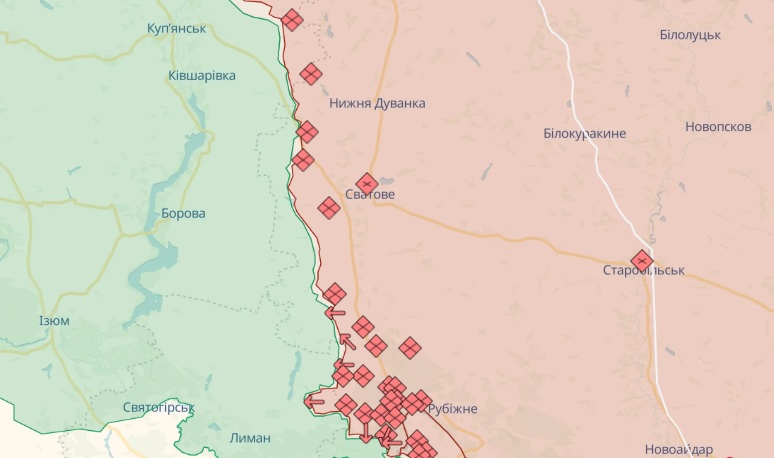 Противник почав серію атак на Куп’янському та Лиманському напрямках – Машовець