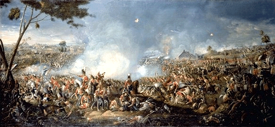Наполеон при Ватерлоо