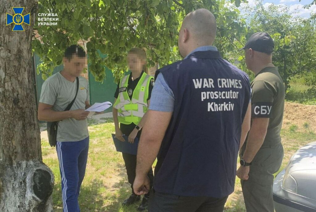 На Харківщині затримали колаборанта, який при окупантах був дільничним