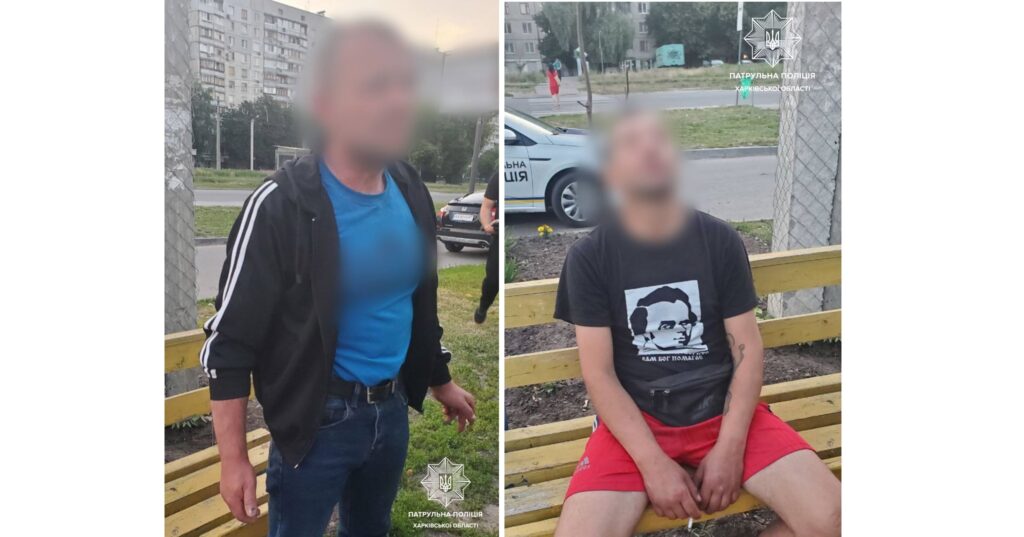 Патрульные поймали в Харькове двух вероятных грабителей