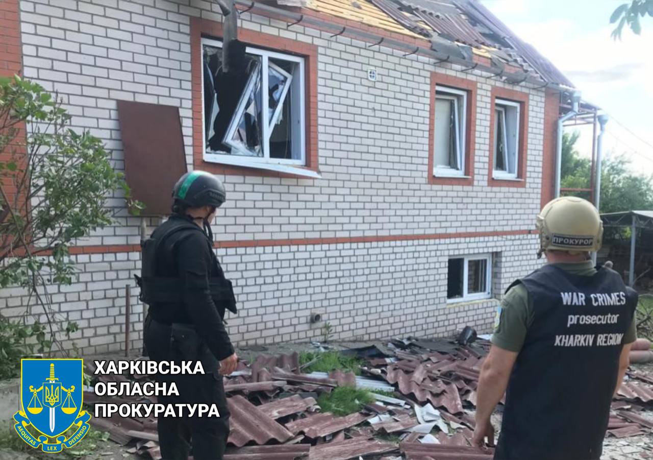 Последствия обстрелов Харьковской области 4 июня 2023 11