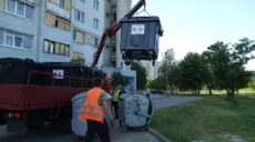 В Харькове завершают замену мусорных контейнеров (видео)