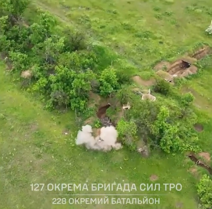 Ліквідувала росіян в укріпленому бліндажі харківська ТрО (відео)