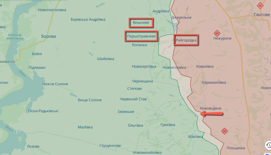 Армія РФ відновила атаки в напрямку Борової Харківської області – Машовець