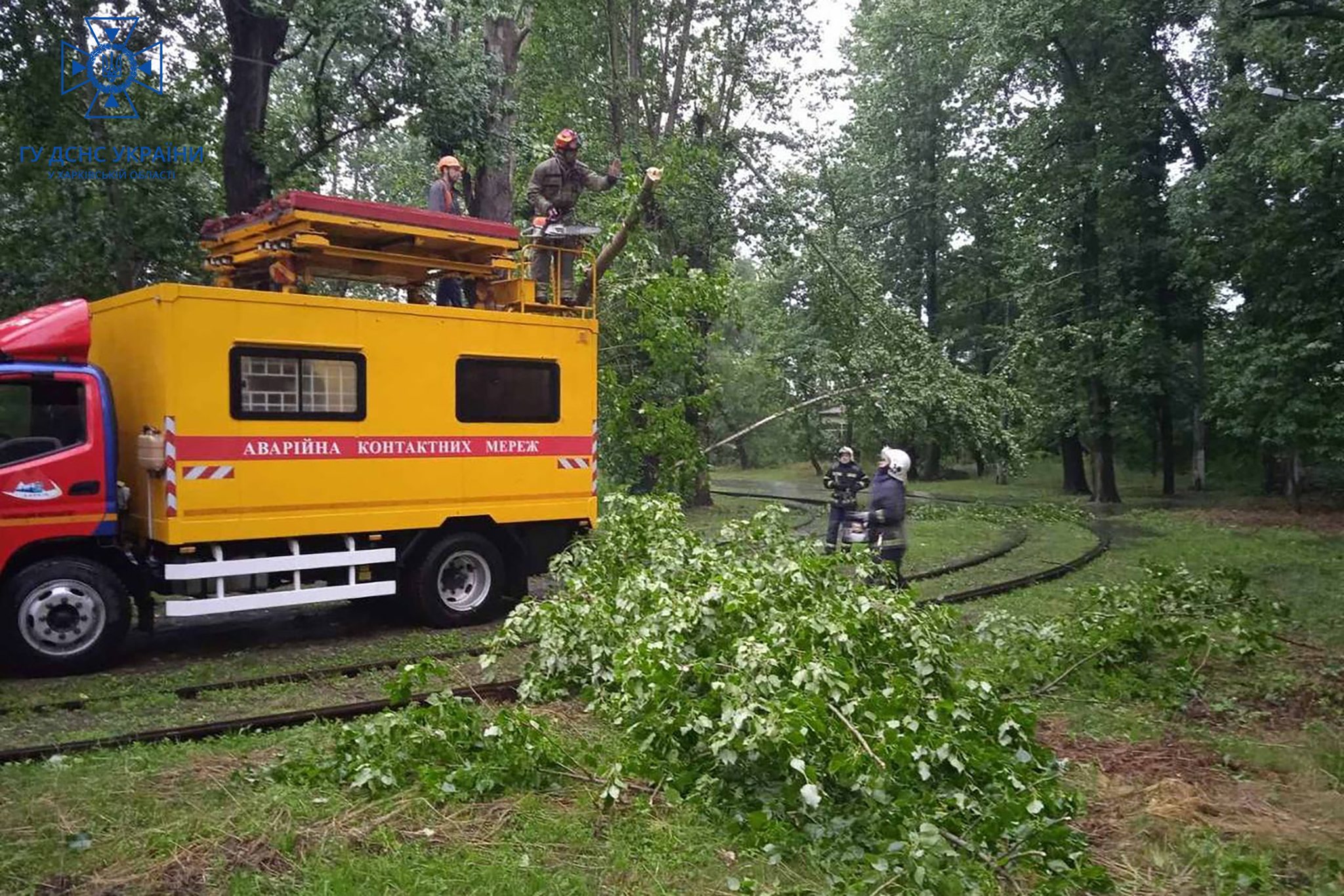Последствия урагана в Харькове 8 июля 2023 10