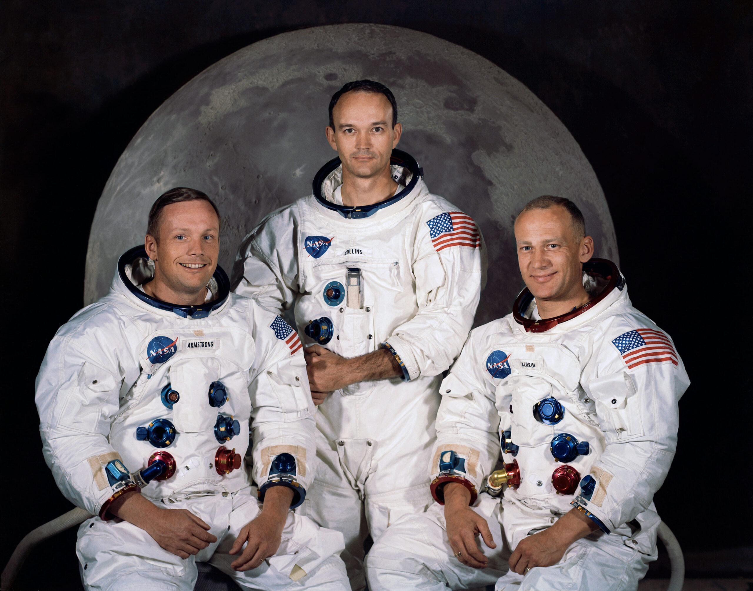 Первые люди на Луне - экипаж "Аполлона-11"