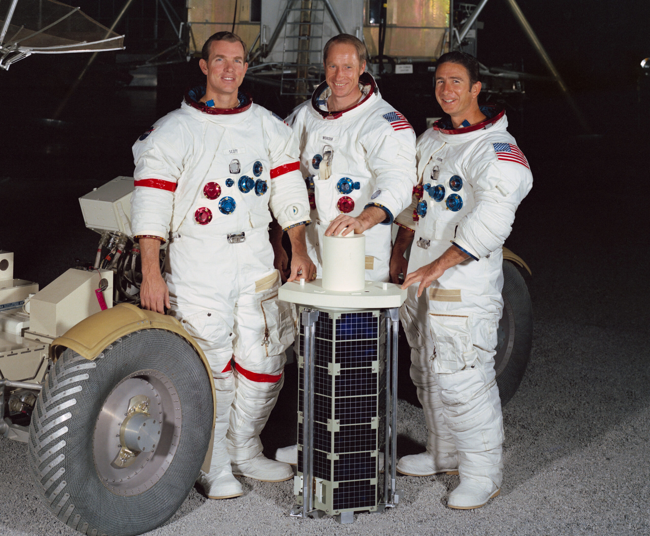 Экипаж корабля "Аполлон-15"