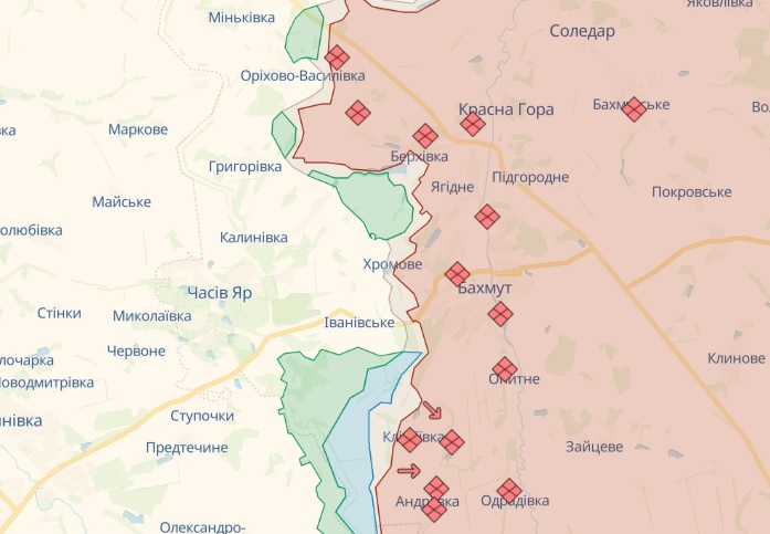 Харківський командир повідомив про ситуацію в районі Бахмута