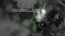 Харківські воїни вночі дроном знищили ворожий склад (відео)