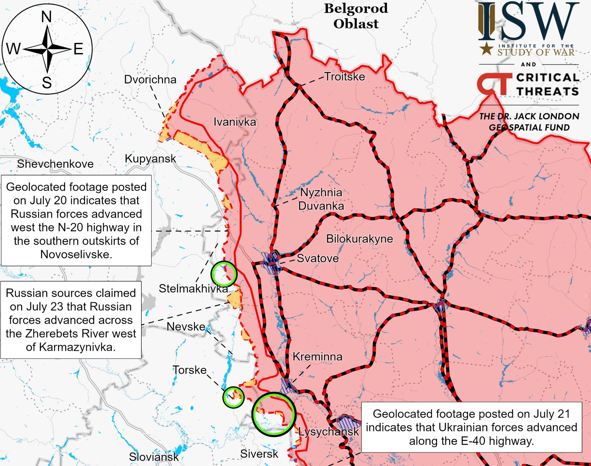 ISW: джерела РФ перебільшують успіхи вздовж лінії Куп’янськ-Сватове-Кремінна