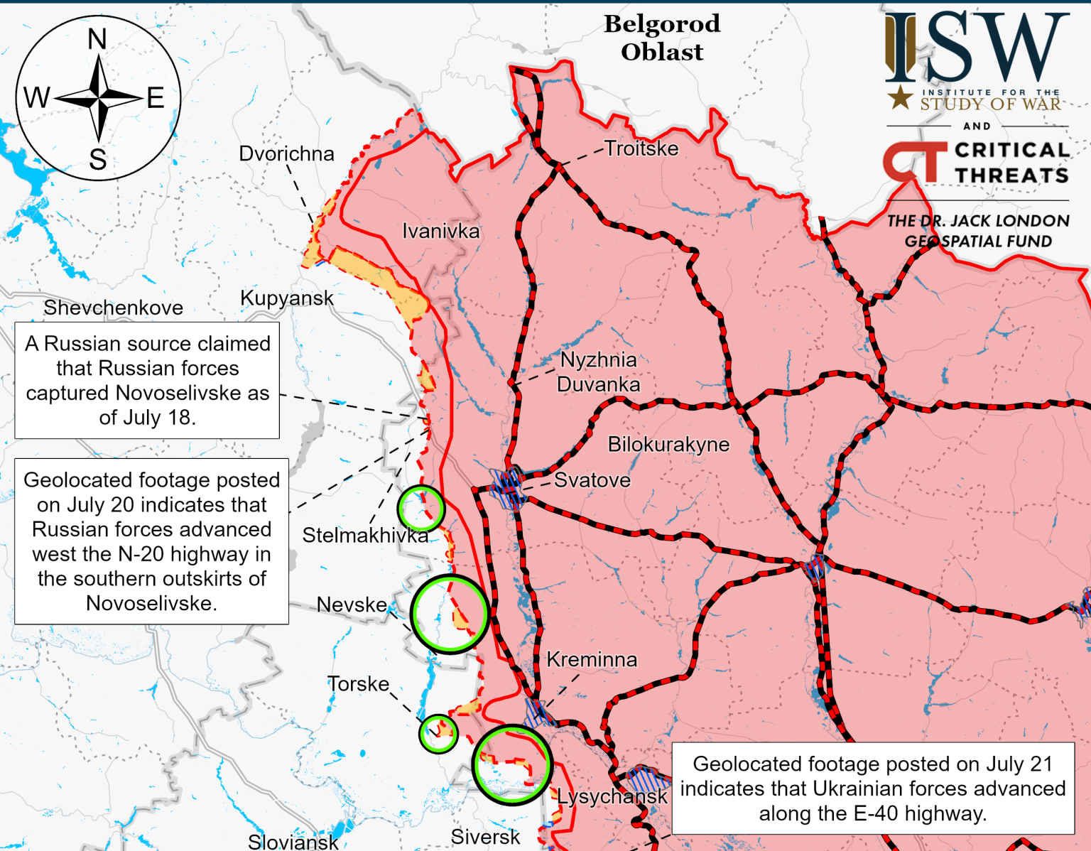 На Купянском направлении продвижения нет — Синегубов опровергает успехи РФ