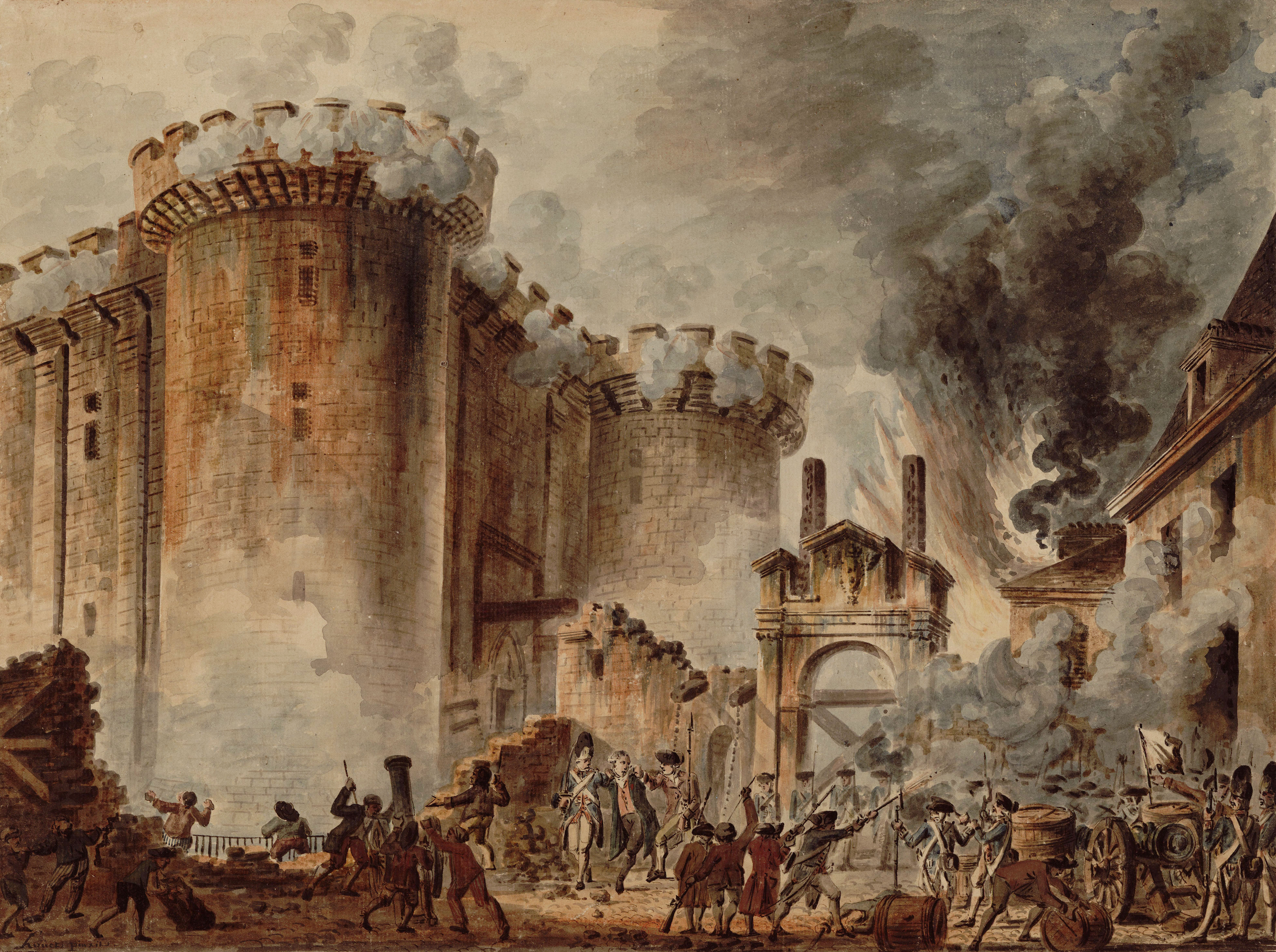Штурм Бастилии 14 июля