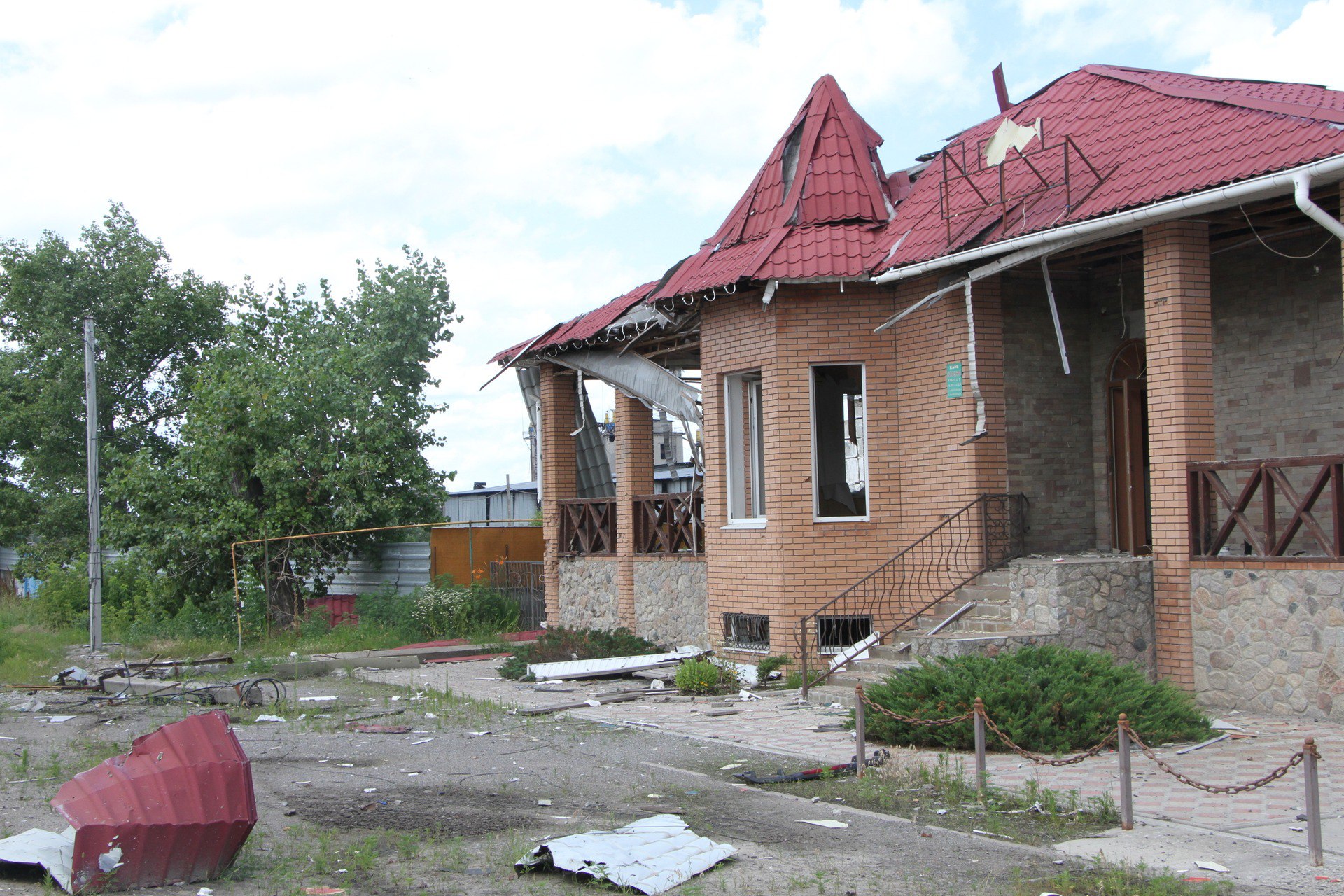 Последствия обстрелов Купянского района в 2023 году 3