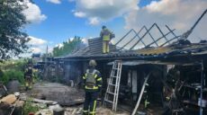 Ворог ударив по Харківщині: виникла пожежа (фото)