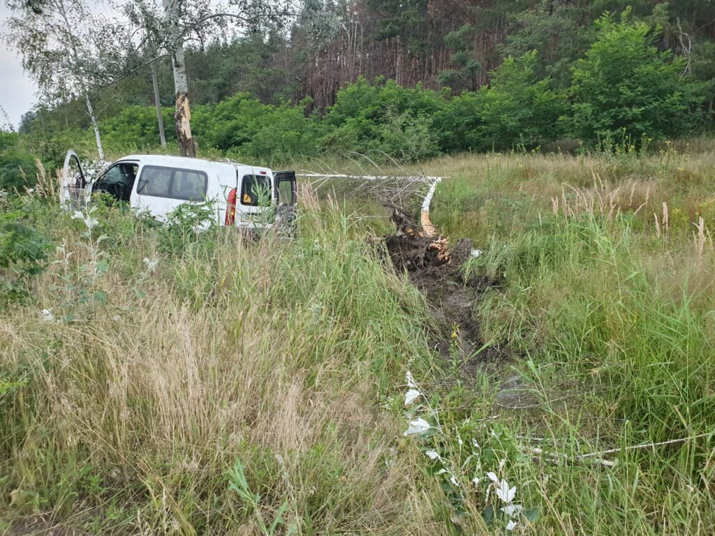 ДТП під Харковом: водій врізався в дерево, загинула його дружина (фото)