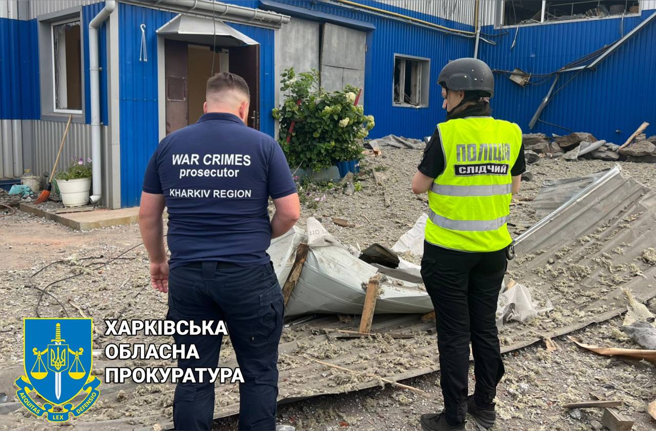 В Харькове от ракетного удара пострадал 61-летний охранник (фото с места)